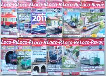 Loco-Revue 12 N° Année 2011 Complète N° 762 à 773 Très Bon état
