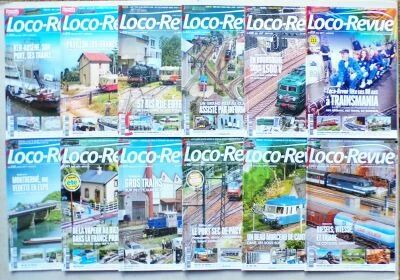 Loco-Revue 12 N� Ann�e 2017 834 � 845 Ann�e Compl�te Tr�s Bon �tat