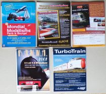 Loco-Revue 5 Issues Year 2007 #716 #718 #720 #722 #725