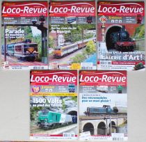 Loco-Revue 5 Issues Year 2011 #763 #767 #768 #769 #770