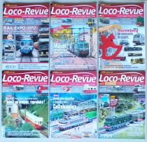 Loco-Revue 6 Issues Year 2013 #786 #787 #788 #789 #790 #795
