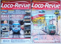 Loco-Revue 6 Issues Year 2013 #786 #787 #788 #789 #790 #795