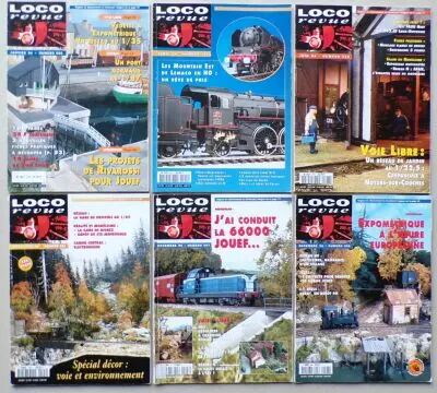 Loco-Revue 6 N� Ann�e 1996 588 591 593 594 597 598 Tr�s Bon �tat