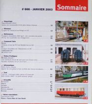 Loco-Revue 7 N° Année 2003 666 667 668 671 672 674 677 Très Bon état