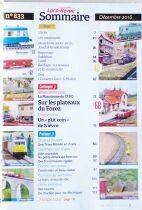 Loco-Revue 7 N&deg; Ann&eacute;e 2014-2015-2016 798 800812 816 828 831 833 Tr&egrave;s Bon &eacute;tat