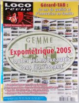 Loco-Revue Ecrin Pleine Toile avec 12 N° Année 2006 702 à 713 Très Bon état