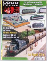 Loco-Revue Ecrin Pleine Toile avec 12 N° Année 2006 702 à 713 Très Bon état