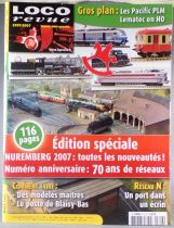 Loco-Revue Full Canvas Case with 12 Issues Year 2007 #714 to 725