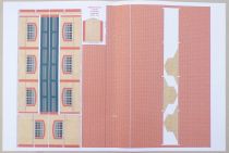Loco-Revue Ho 2-track locomotive shed Ouest Company Doluzé Type Cutting