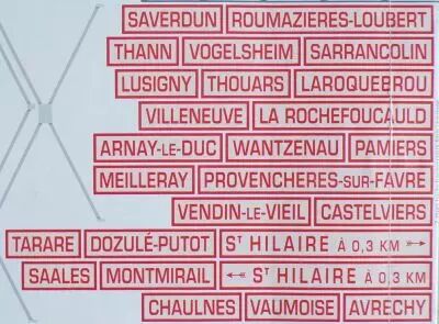 Loco-Revue Ho Station Nameplates Depots Cities Cutting