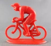 Lomi - Cycliste Plastique Monochrome - Rouleur avec Casquette Rouge