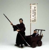 Lone Wolf & Cub -  figurine 30cm - Alfrex Samurai Figure