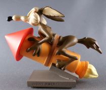 Looney Tunes - 5inch Resin Statue Démons et Merveilles 1997 - Wile E. Coyote on Rocket