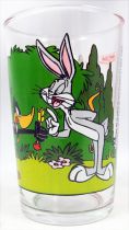 Looney Tunes - Amora Mustard Glass - Archer Bugs Bunny & Daffy Duck