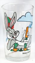 Looney Tunes - Amora Mustard Glass - Bugs Bunny & Elmer Fudd