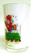 Looney Tunes - Amora Mustard Glass - Bugs Bunny & Ernest