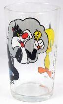 Looney Tunes - Amora Mustard Glass - Tweety & Sylvester : daydreaming