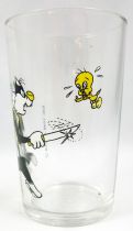 Looney Tunes - Amora Mustard Glass - Tweety & Sylvester : en garde!