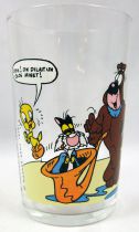 Looney Tunes - Amora Mustard Glass - Tweety & Sylvester : Spike\'s saxophone