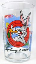 Looney Tunes - Amora Mustard Glass - Tweety Bird, Sylvester and the sharks