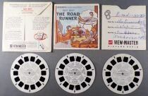 Looney Tunes - Beep Beep the Road Runner - Pochette 3 Disques Gaf View-Master 3D R&eacute;f. B 538 #2