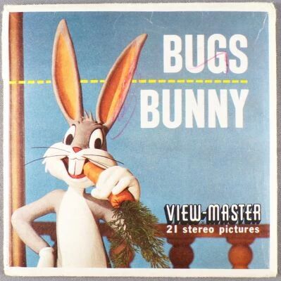 Looney Tunes - Bugs Bunny - 3 x Sawyer\'s Inc View-Master Discs Set Ref. B 531
