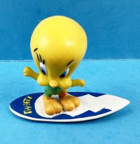 Looney Tunes - Bullyland PVC Figure 1999 - Tweety Surfer
