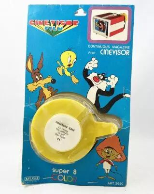 FILM MUPI SUPER 8 COLOR CINEVISOR BUGS BUNNY A PERSISTENT MAN NUOVO