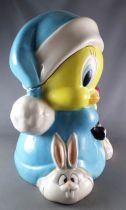 Looney Tunes - Cookie Jar Gibson 1997 - Tweety & Sylvester Hug 28cm 11\ 