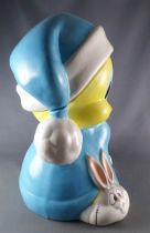 Looney Tunes - Cookie Jar Gibson 1997 - Tweety & Sylvester Hug 28cm 11\ 
