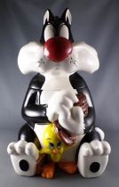 Looney Tunes - Cookie Jar Warner Bros Studio Store 1997 - Sylvester & Tweety 33cm 13\ 