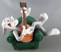 Looney Tunes - Démons & Merveilles 1997 - Bugs Bunny Assis Fauteuil Guitare