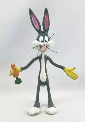 Looney Tunes - Figurine Flexible 19cm Warne Bros. 1978 - Bugs Bunny 