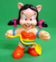 Looney Tunes - Figurine McDonald\'s 1993 - Petunia Pig Wonder Woman