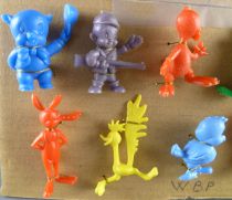 Looney Tunes - Figurine Prémium Monochrome GF - Série Complète de 20 Figurines