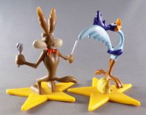 Looney Tunes - Figurine PVC Applause 1996 - Vil Coyote & Bip-Bip