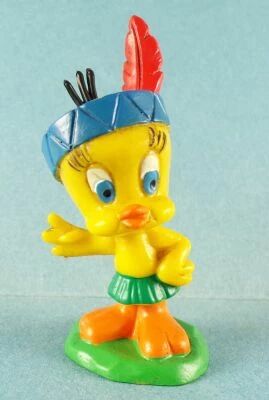 Looney Tunes - Figurine PVC Bully 1983 - Titi indien