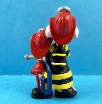 Looney Tunes - Figurine PVC Bullyland 1998 - Sylvestre & Titi Pompiers