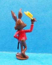 Looney Tunes - Figurine PVC Heimo - Bugs Bunny  (veste rouge)