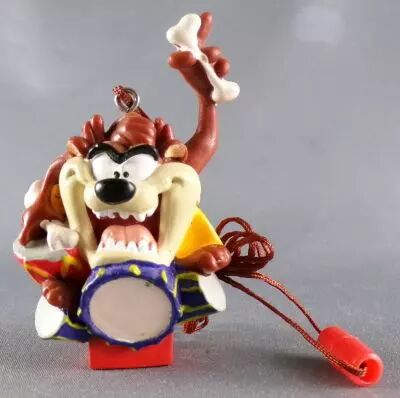 Looney Tunes - Figurine PVC Pendentif Sunkisses Hawai - Taz Batteur