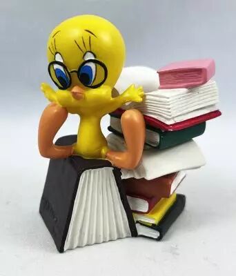 Looney Tunes - Figurine R�sine D�mons & Merveilles - Titi intellectuel