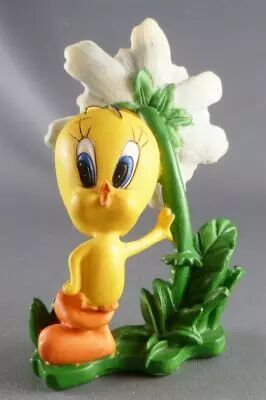 Looney Tunes - Figurine R�sine Warner  - Titi et la Fleur