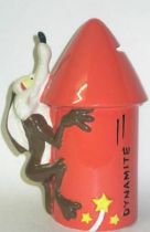 Looney Tunes - French Ceramic Bank - Wile E. Coyote (Mint in box)