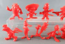Looney Tunes - GF Monocolor Premium Figure - Complete Set 20 Pieces (Red)