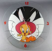 Looney Tunes - Horloge Murale Pendule Démons & Merveilles  - Titi & Sylvestre