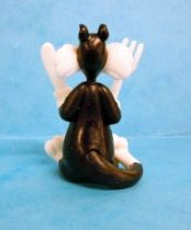 Looney Tunes - Kinder Surprise Premuim Figure 1991- Sylvester with knife and fork