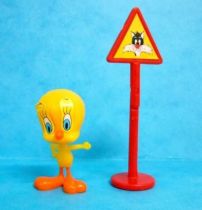 Looney Tunes - Kinder Surprise Premuim Figure 1991- Tweety with panel signal