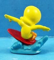 Looney Tunes - Mini Figurine PVC 1999 - Titi Surfeur 