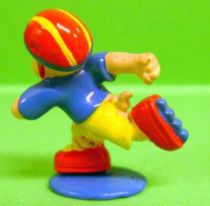 Looney Tunes - Mini PVC Figure 1999 - Porky Pig Rollerblade