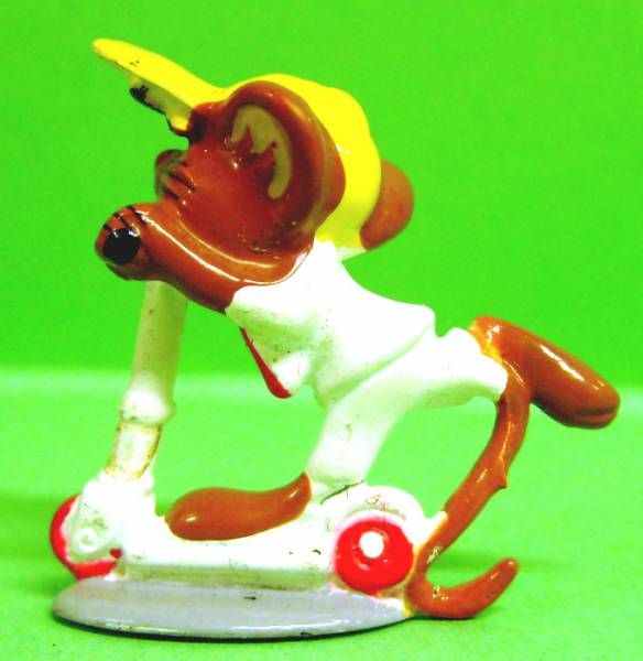 Looney Tunes - Mini Figurine PVC 1999 - Speedy Gonzales Trotinette